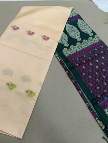 SOFT SILK SAREE WITH BLOUSE